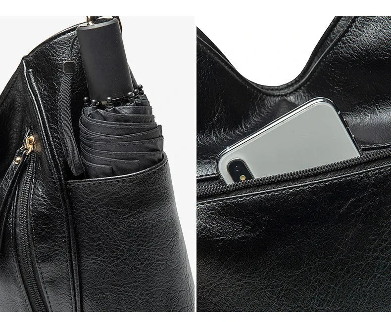 Women’s Luxe Leather Bag – Premium Elegant Everyday Style