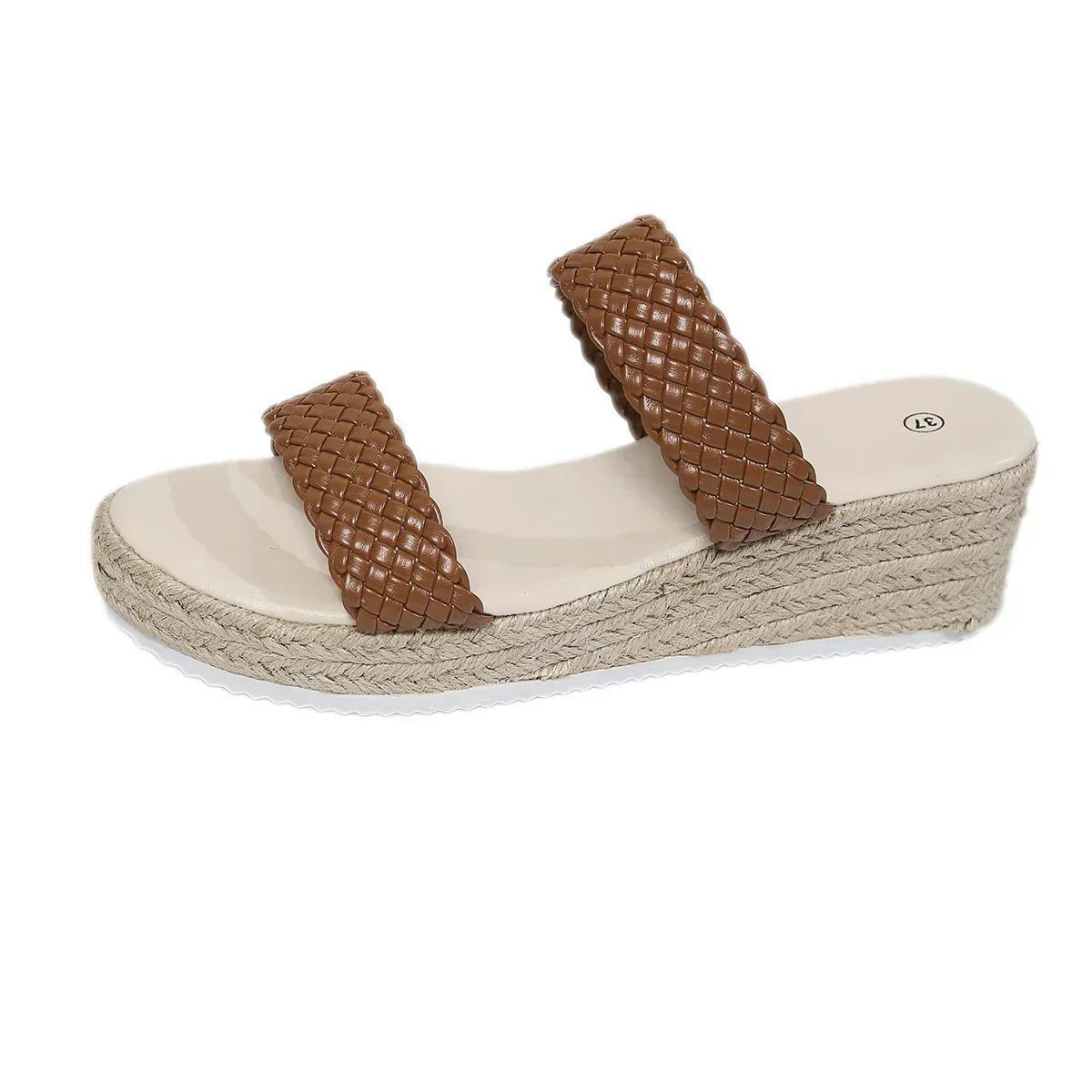 Women's Wedge Sandals - Comfortable Slip-On Platform Summer Style