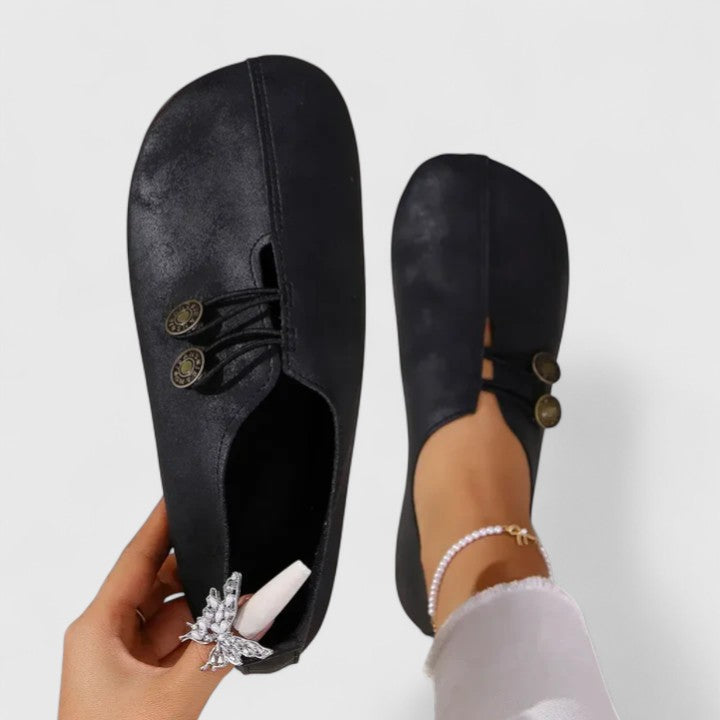Women's Casual Flat Loafers – Cutout Comfort Slip On Shoes
