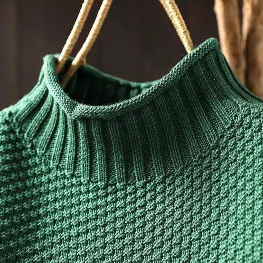 Relaxed Knit Sweater - Soft and Easy