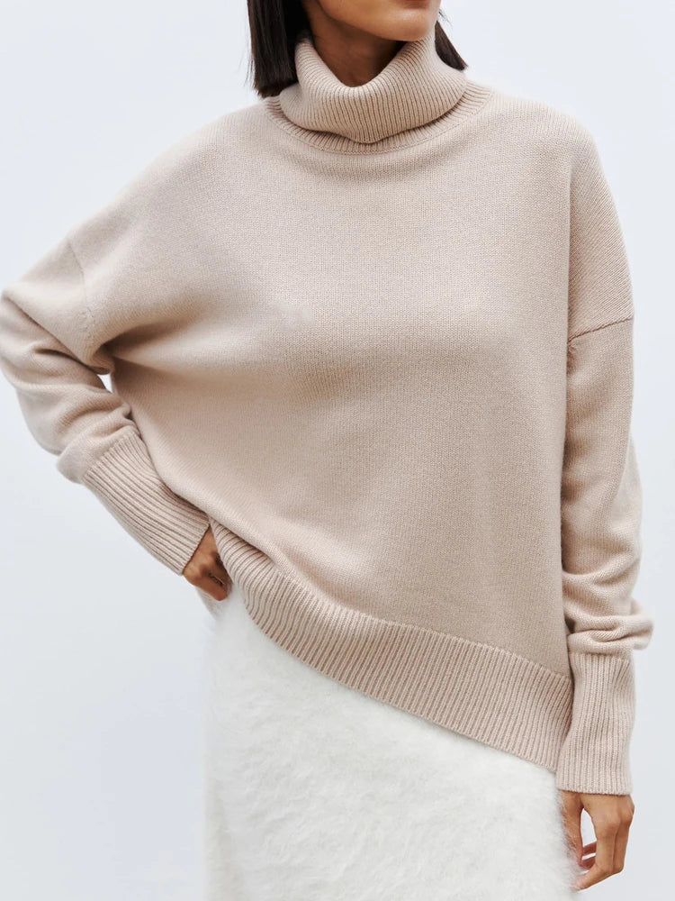 Women's Elegant Cozy Turtleneck