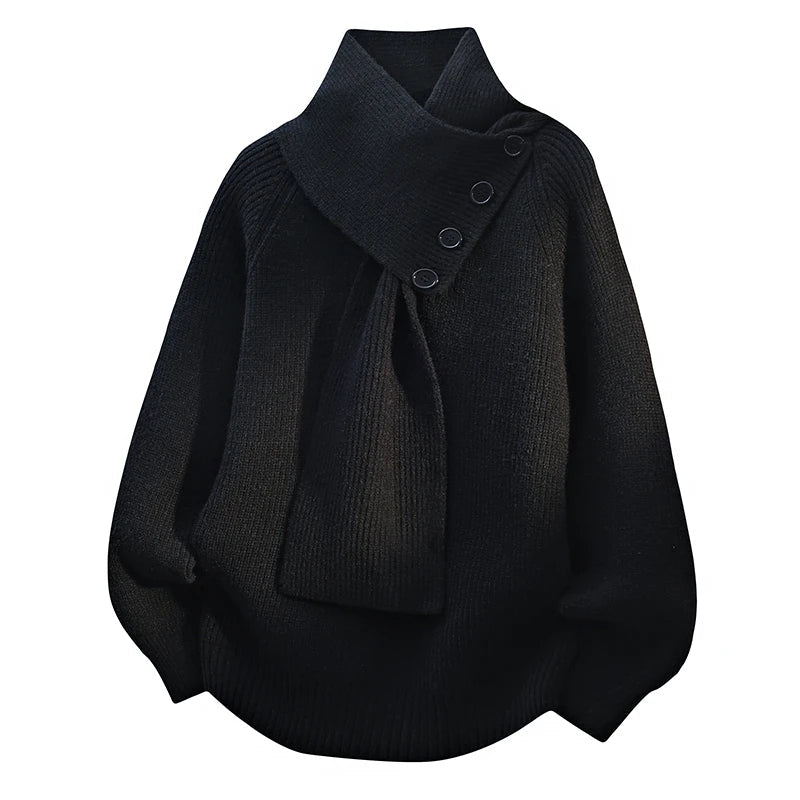 Women's Cozy Knit Sweater - Soft Warm Everyday Layer