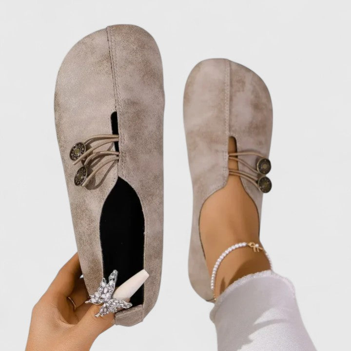 Women's Casual Flat Loafers – Cutout Comfort Slip On Shoes