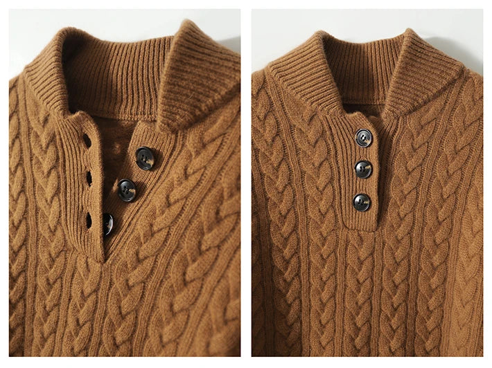 Cashmere Button Cardigan - Soft and Timeless