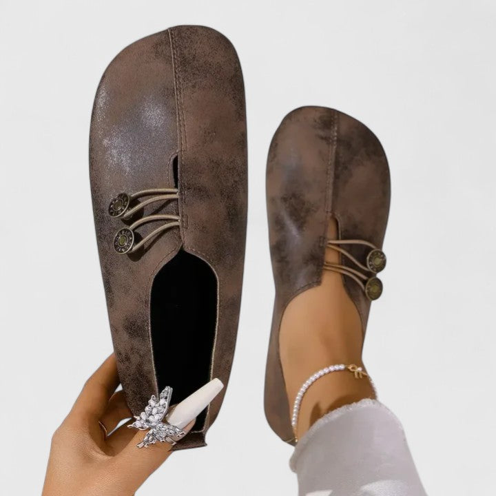 Women's Casual Flat Loafers – Cutout Comfort Slip On Shoes