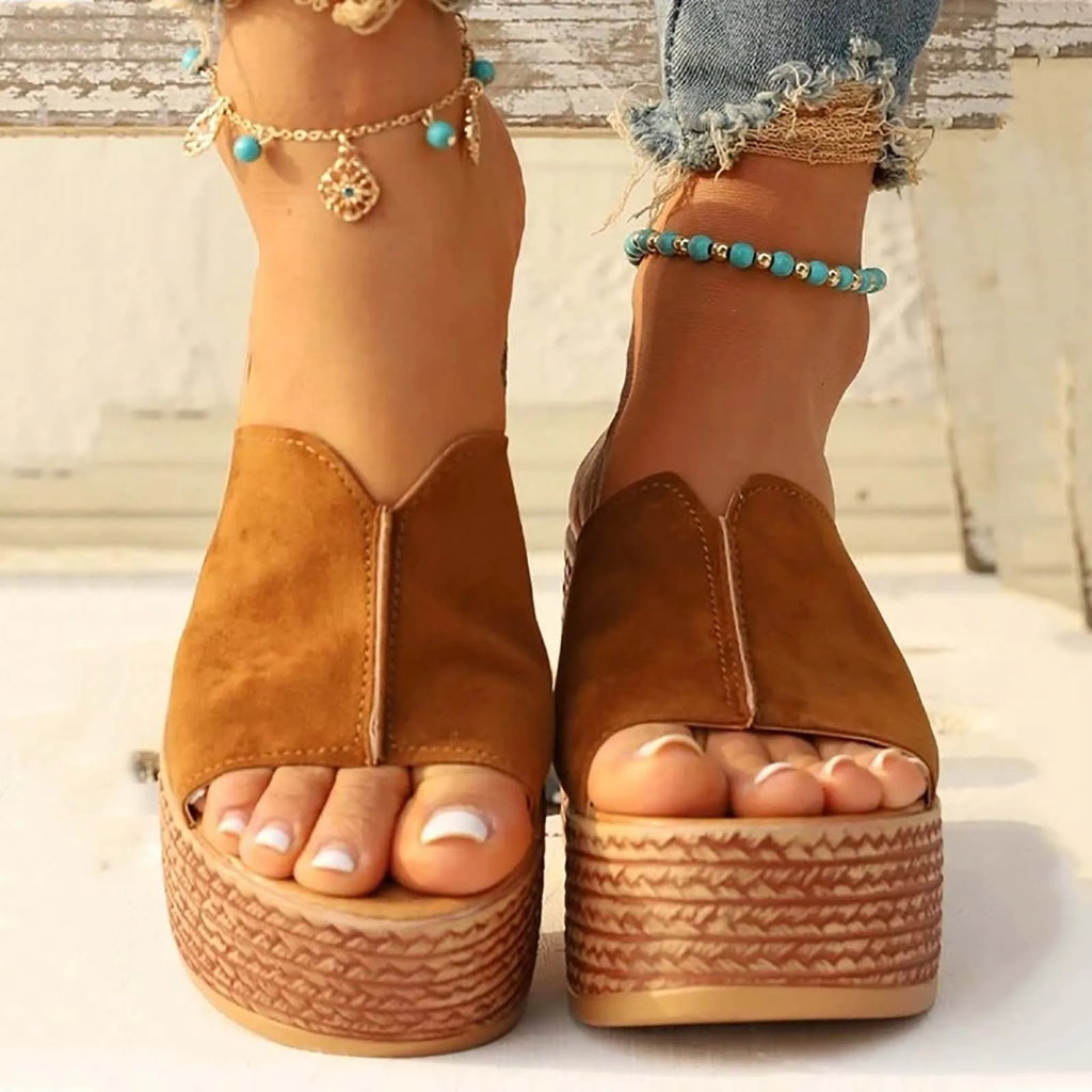 Women's Platform Sandals – Lightweight Everyday Summer Comfort
