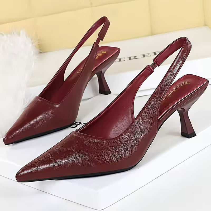 Women's Pointed Toe Heels – Classic Dressy Office Style