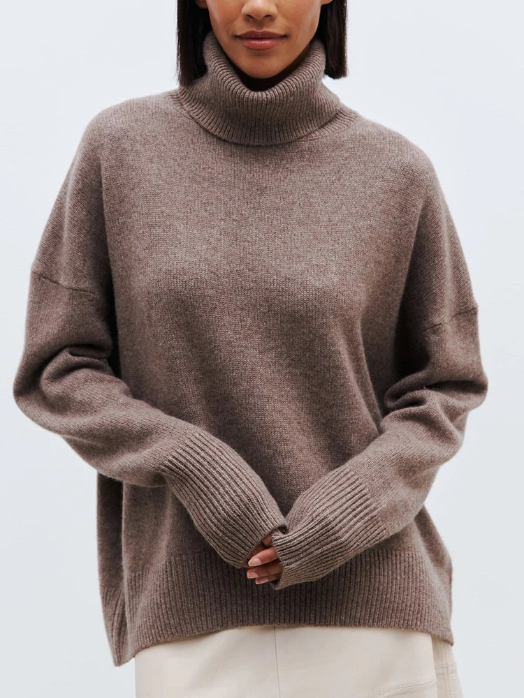 Women's Elegant Cozy Turtleneck