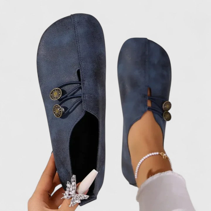 Women's Casual Flat Loafers – Cutout Comfort Slip On Shoes