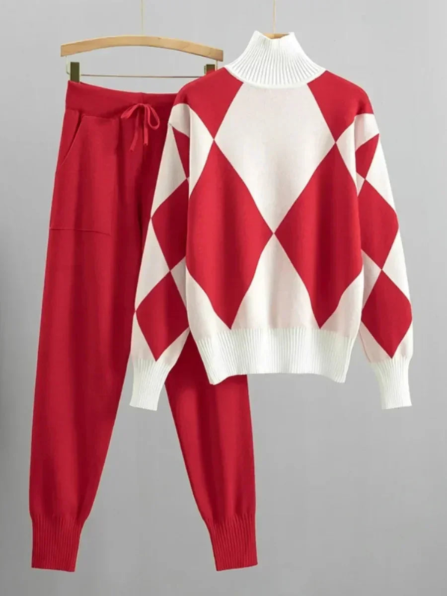 Women’s Relaxed-Fit Two-Piece Set – Comfortable Spring Outfit