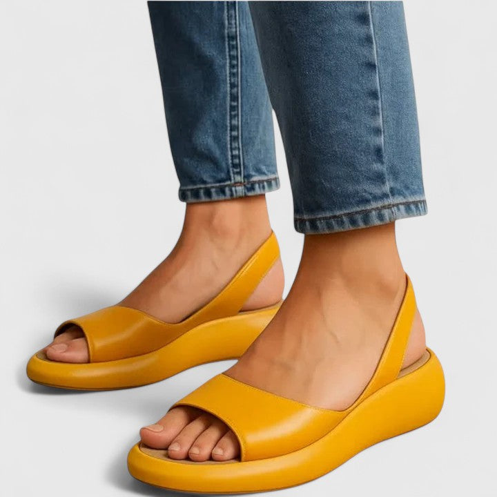 Women's Cushioned Summer Sandals – Soft Support Lightweight Open-Toe Comfort Shoes