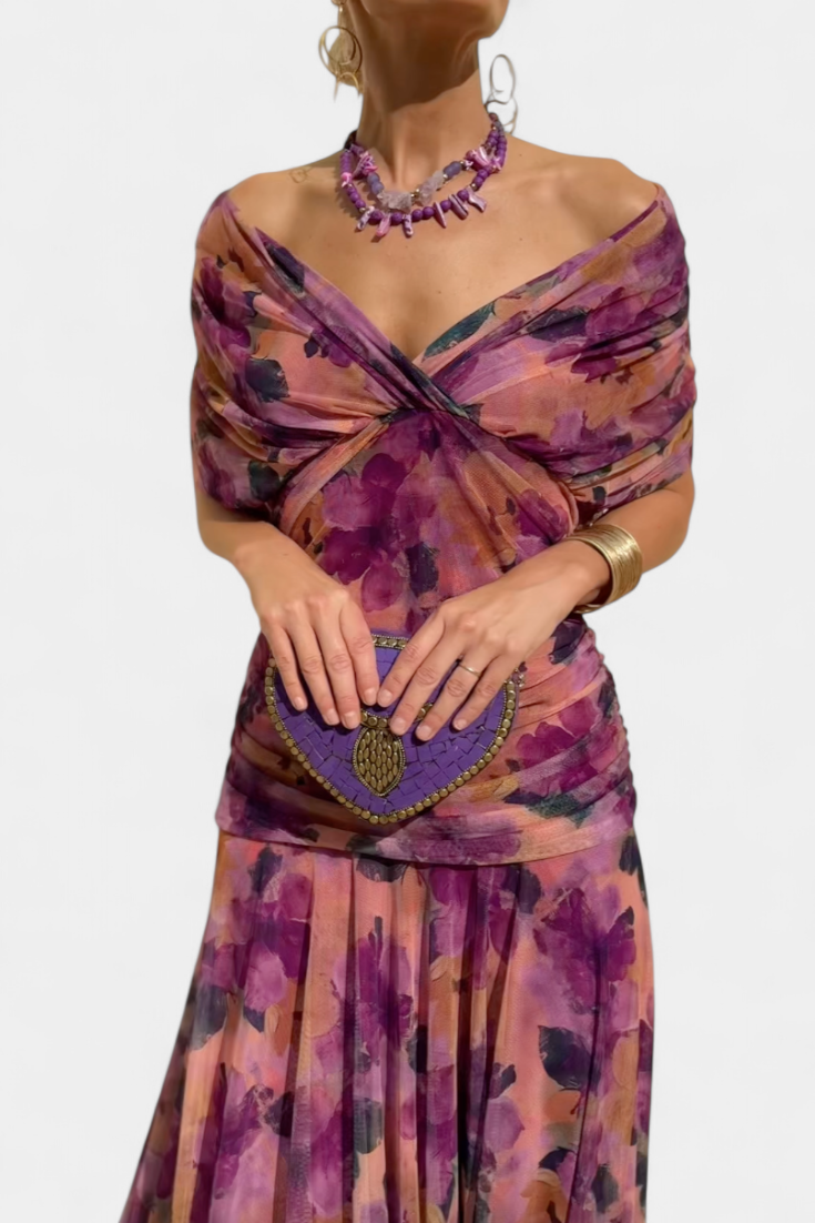 Women's Elegant Dress - Soft Occasion Party Style