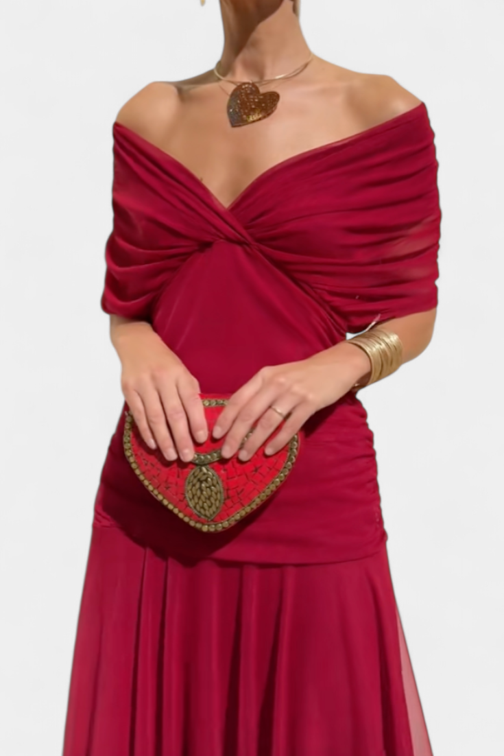 Women's Elegant Dress - Soft Occasion Party Style