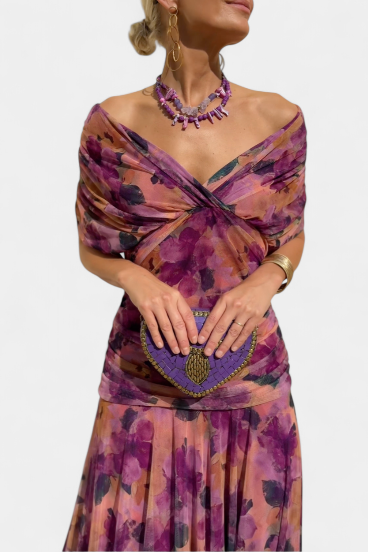 Women's Elegant Dress - Soft Occasion Party Style