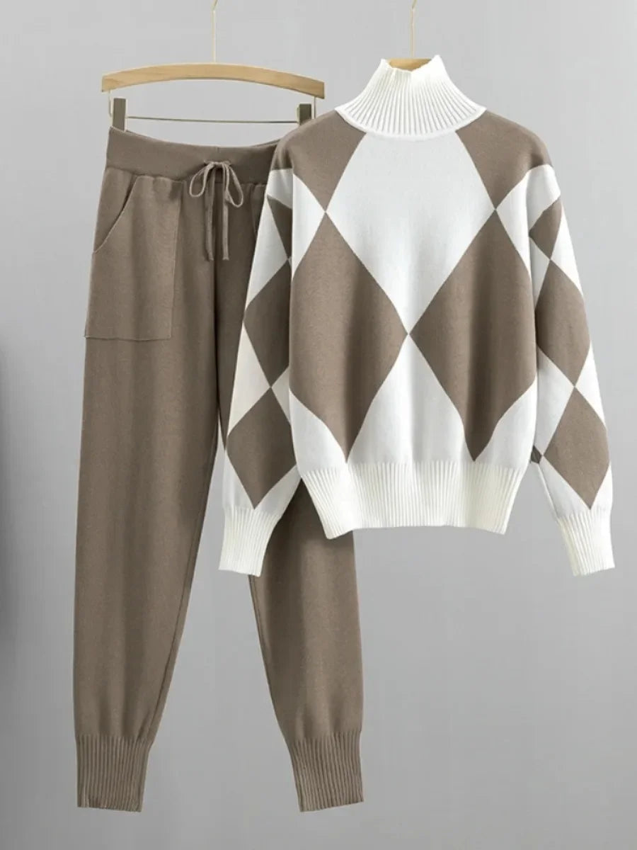 Women’s Relaxed-Fit Two-Piece Set – Comfortable Spring Outfit