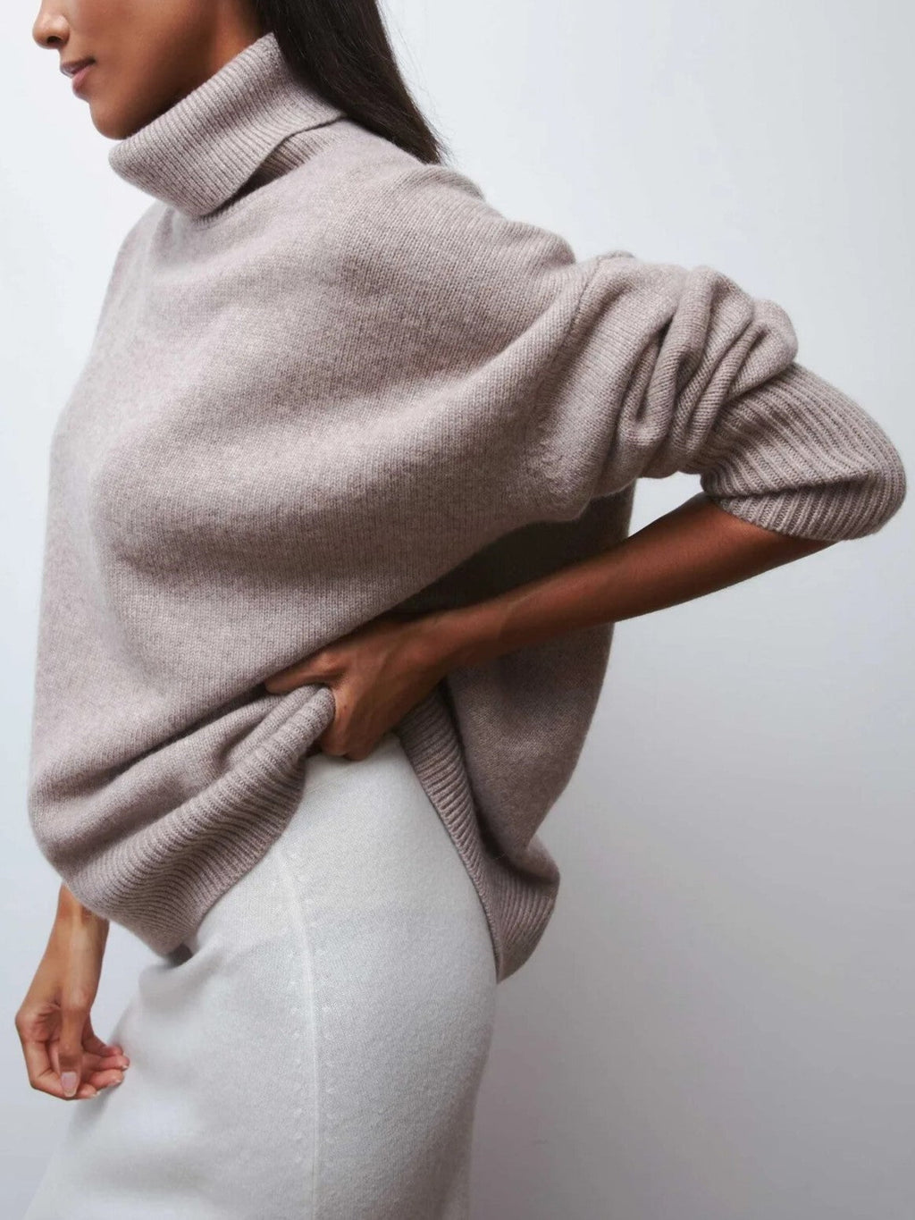 Women's Elegant Cozy Turtleneck