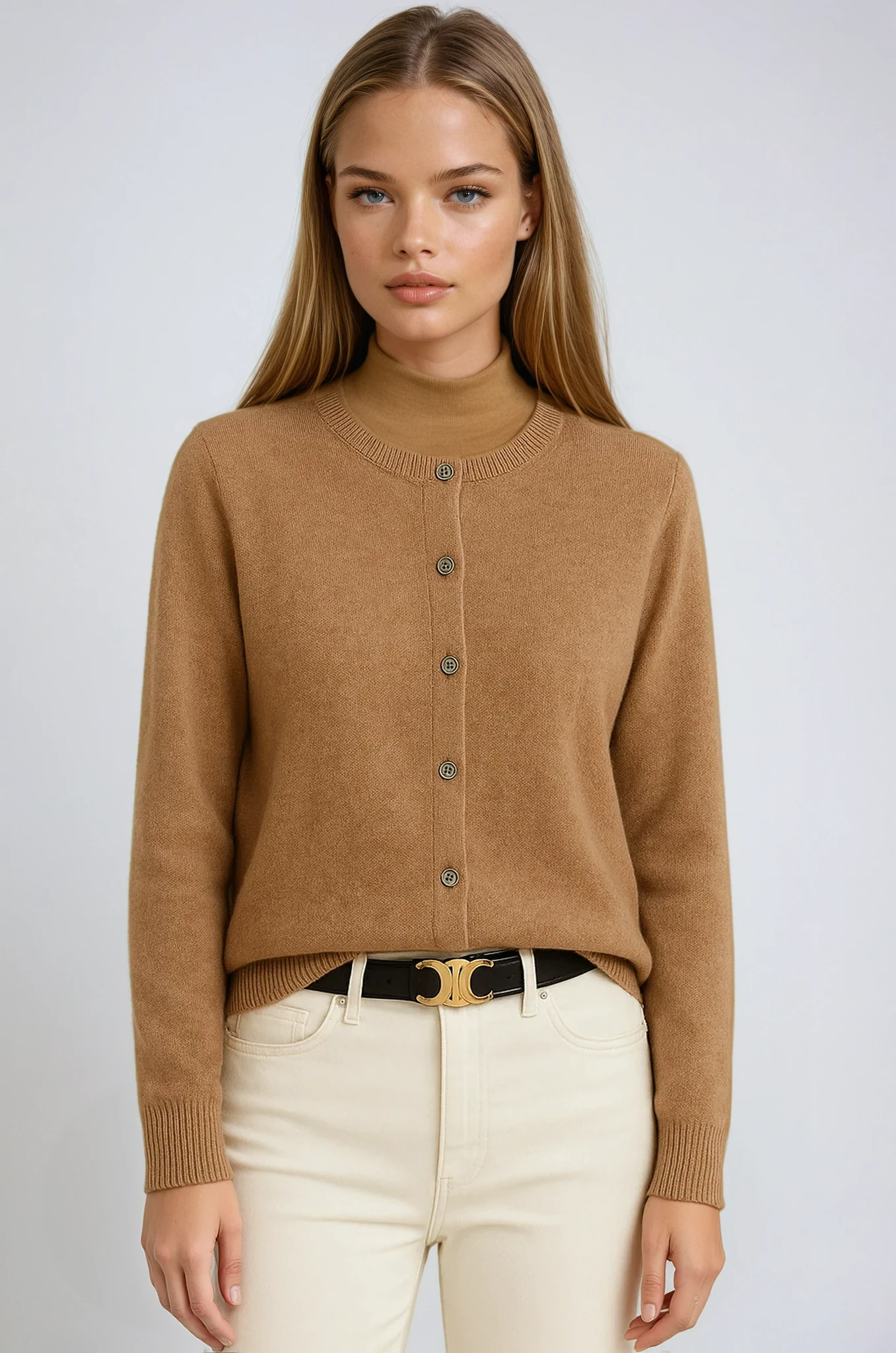 Women’s Soft Button Cardigan – Cozy Stylish Knit Sweater