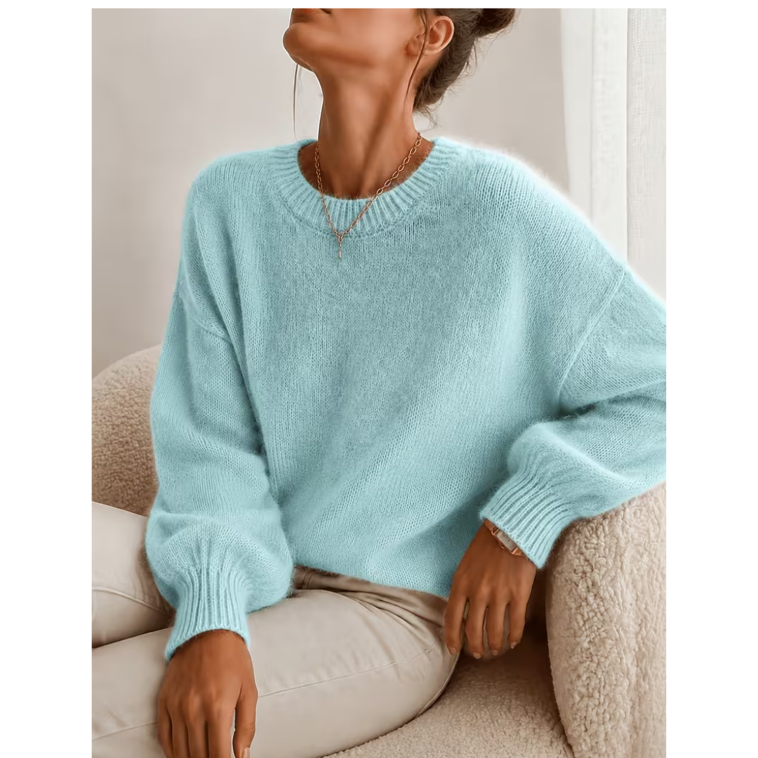 Soft Relaxed-Texture Sweater - Easy and Versatile