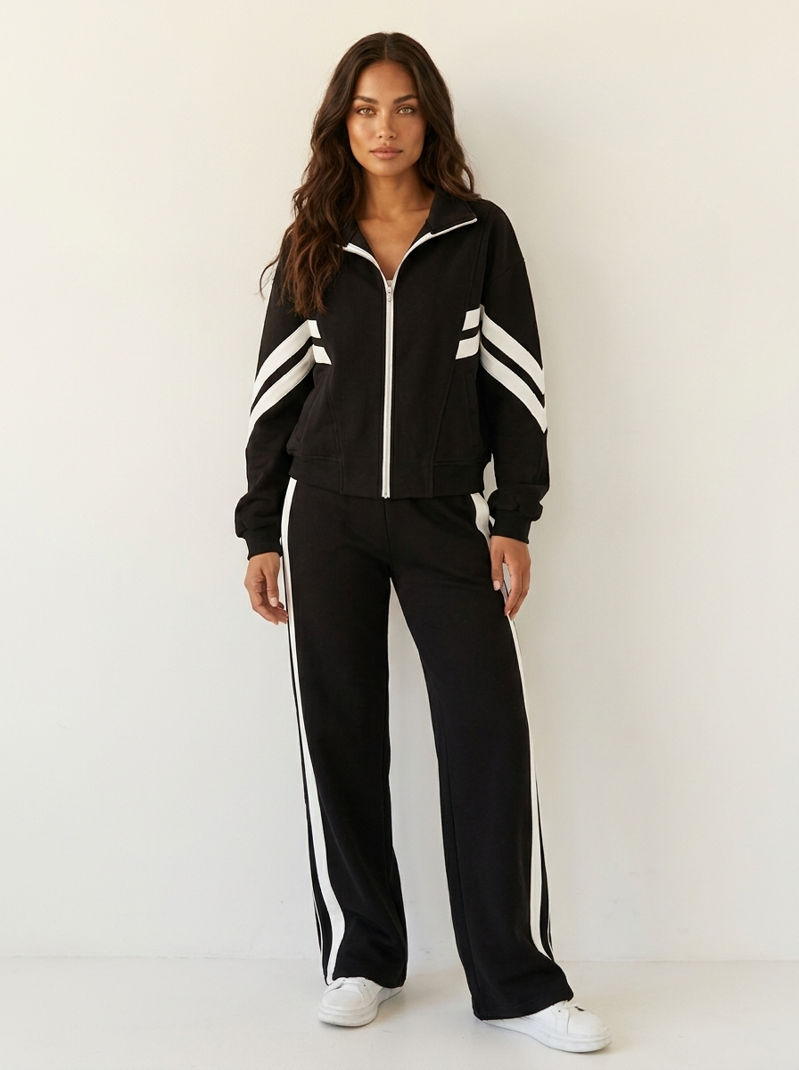 Women’s 2-Piece Training Set – Sporty Modern Activewear Outfit for Fitness and Everyday Style
