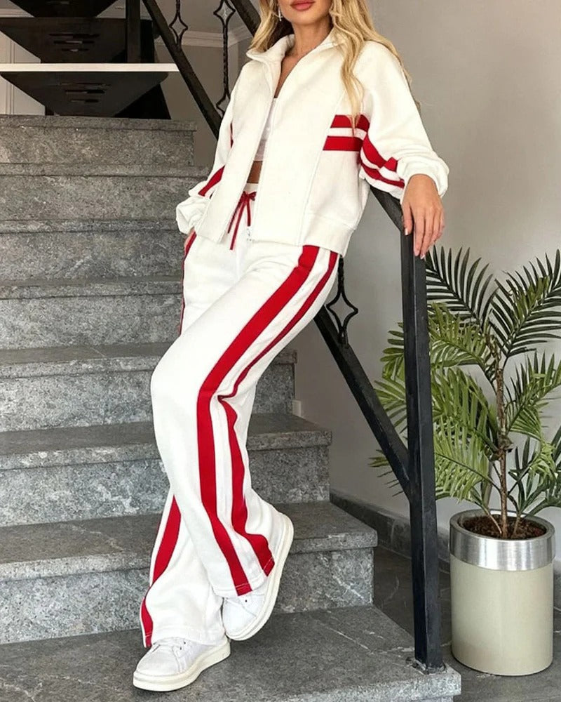 Women’s 2-Piece Training Set – Sporty Modern Activewear Outfit for Fitness and Everyday Style