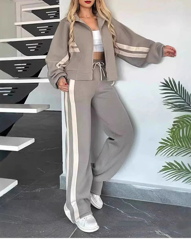 Women’s 2-Piece Training Set – Sporty Modern Activewear Outfit for Fitness and Everyday Style