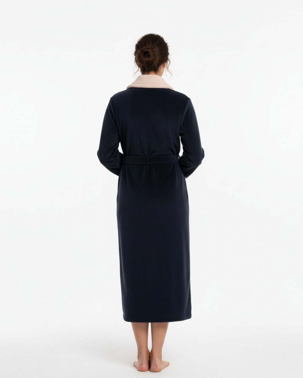 Women's Cozy Comfort Flannel Bathrobe
