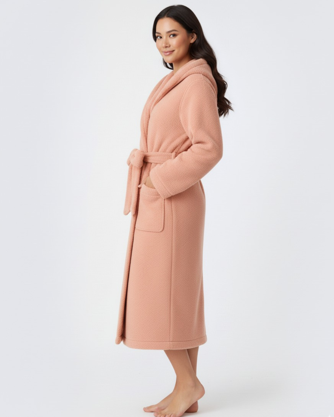 Women's Premium Velvet Plush Comfort Bathrobe
