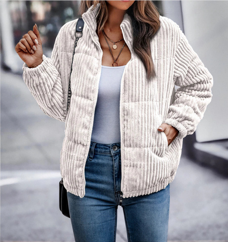 Soft Corduroy Jacket - Cozy and Casual