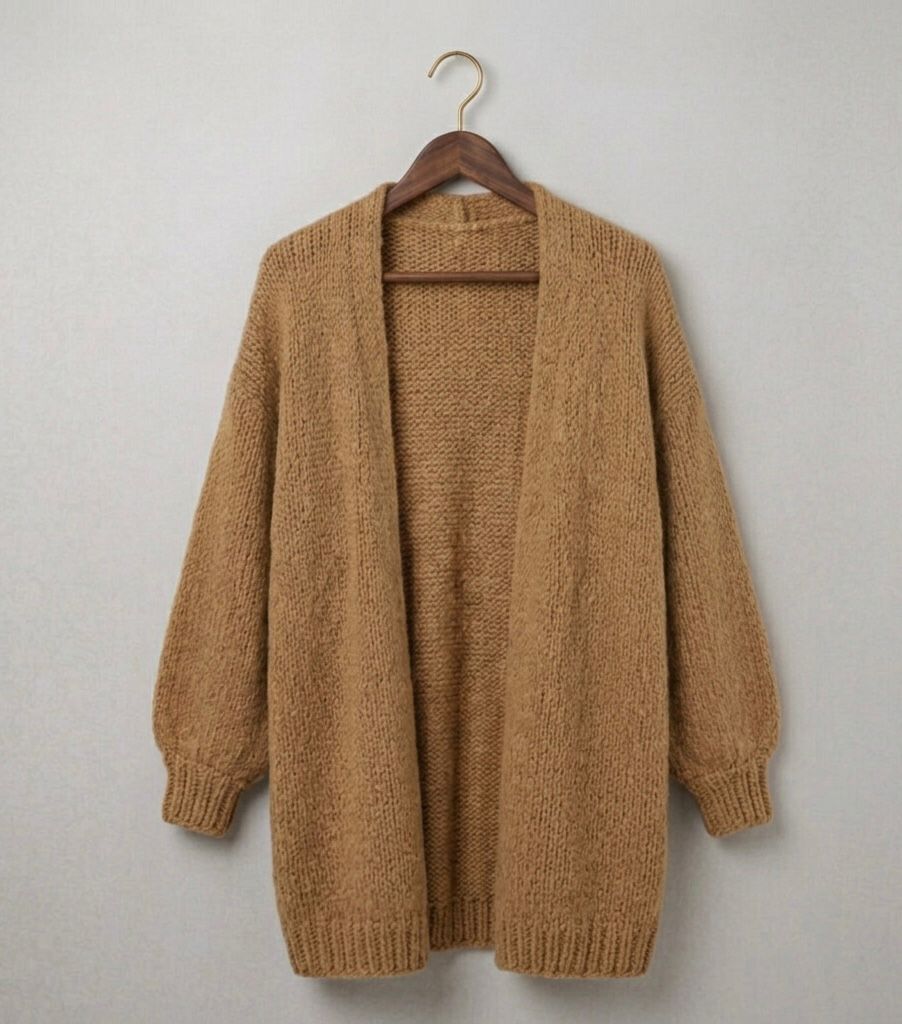 Oversized Knit Cardigan - Soft and Relaxed