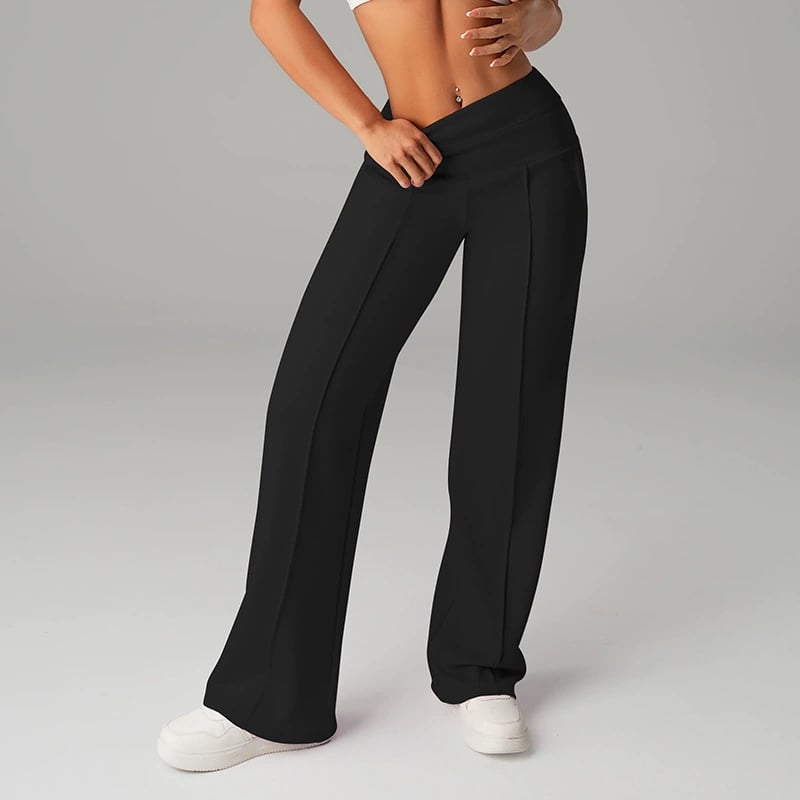 Women's Straight-Leg Trousers – Clean Minimal Everyday Style