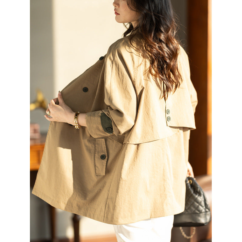 Women’s Mid-Length Casual Workwear Top – Elegant Autumn Office Style