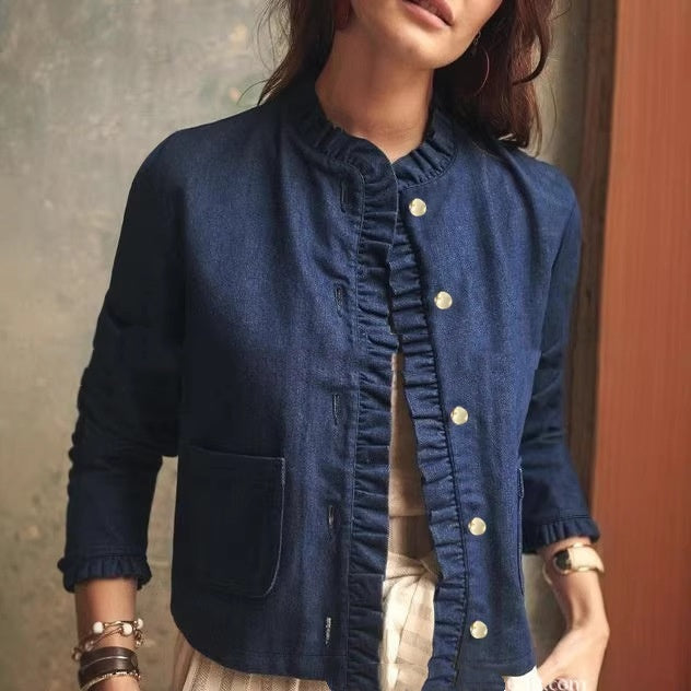 Layered Workwear Top - Retro and Relaxed