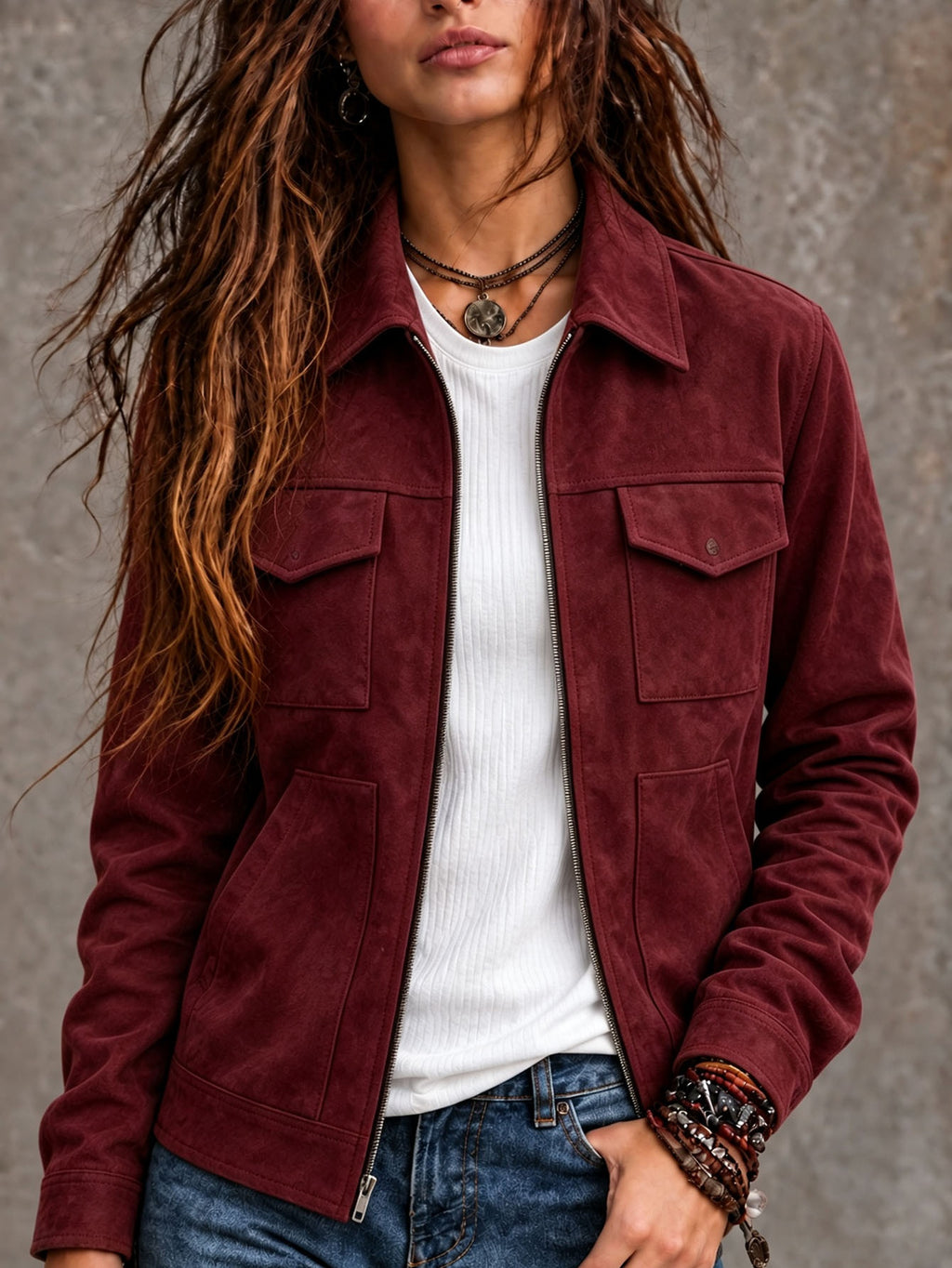 Vintage Suede Jacket - Relaxed and Timeless