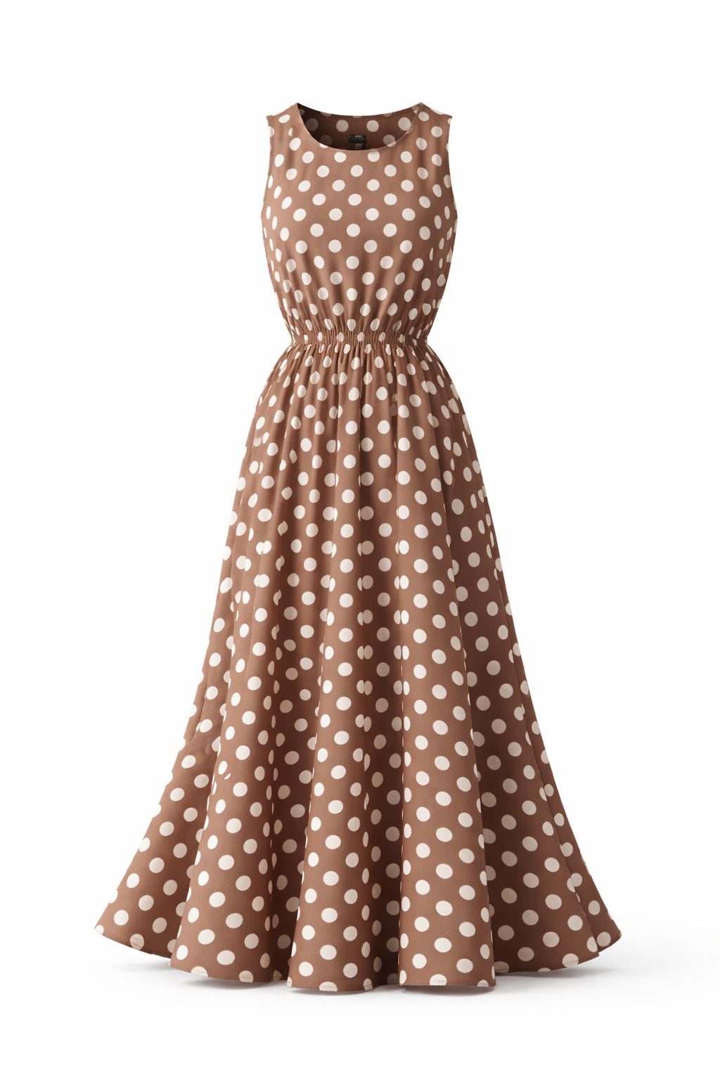 Women's Polka Dot Dress – Casual Elegant Everyday Dress