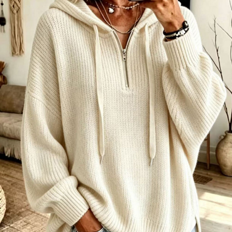 Women's Elegant Long-Sleeve Blouse - Light and Feminine