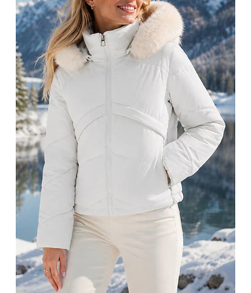 Short Hooded Parka - Warm and Practical