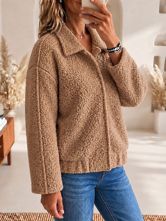 Sherpa Pocket Jacket - Warm and Cozy