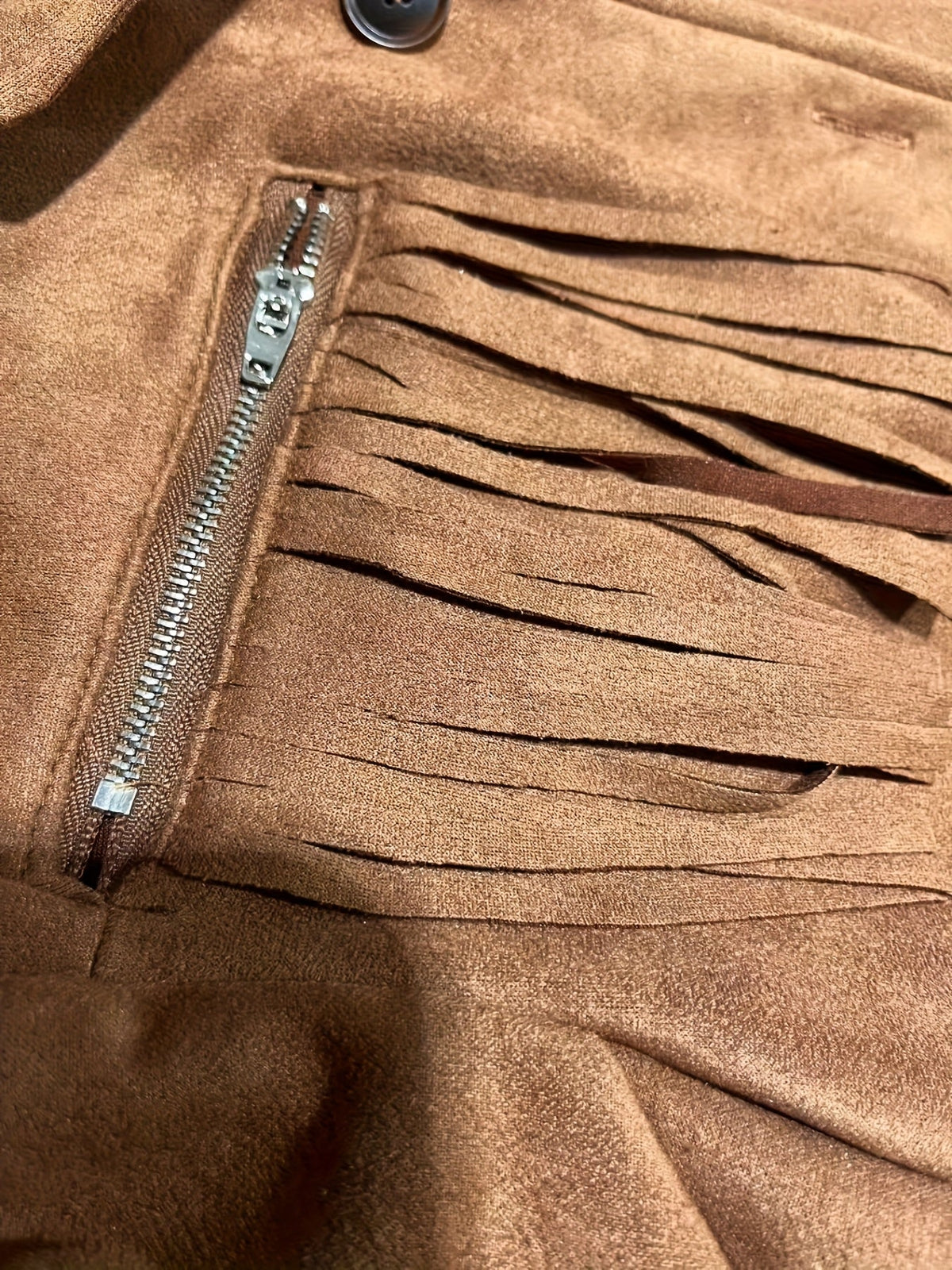 Women’s Fringe Western Jacket – Statement Casual Outerwear