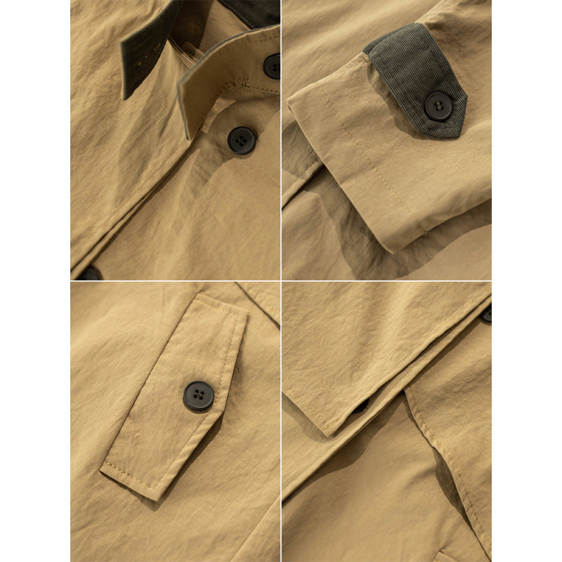 Women’s Mid-Length Casual Workwear Top – Elegant Autumn Office Style