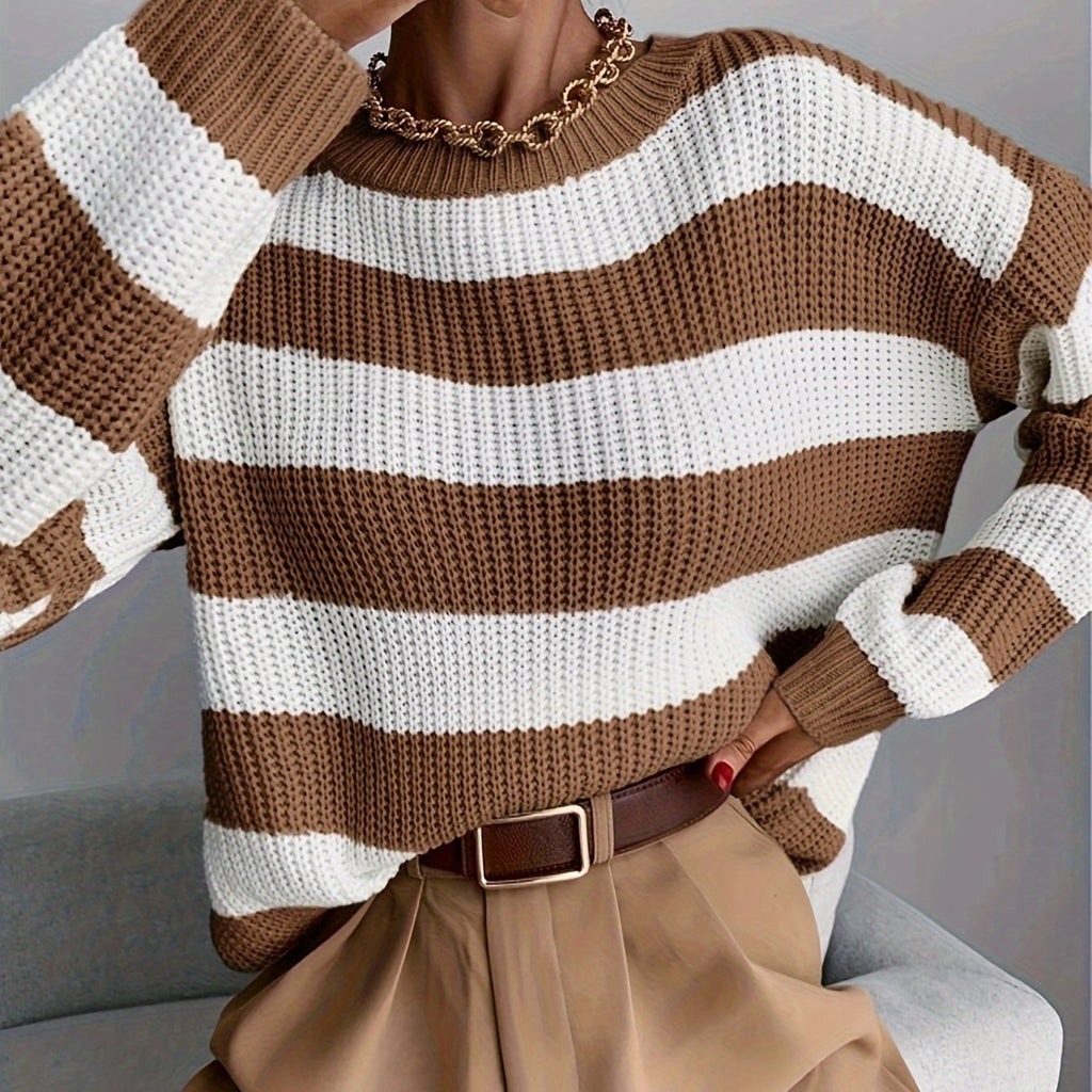 Relaxed Striped Sweater - Soft and Easy