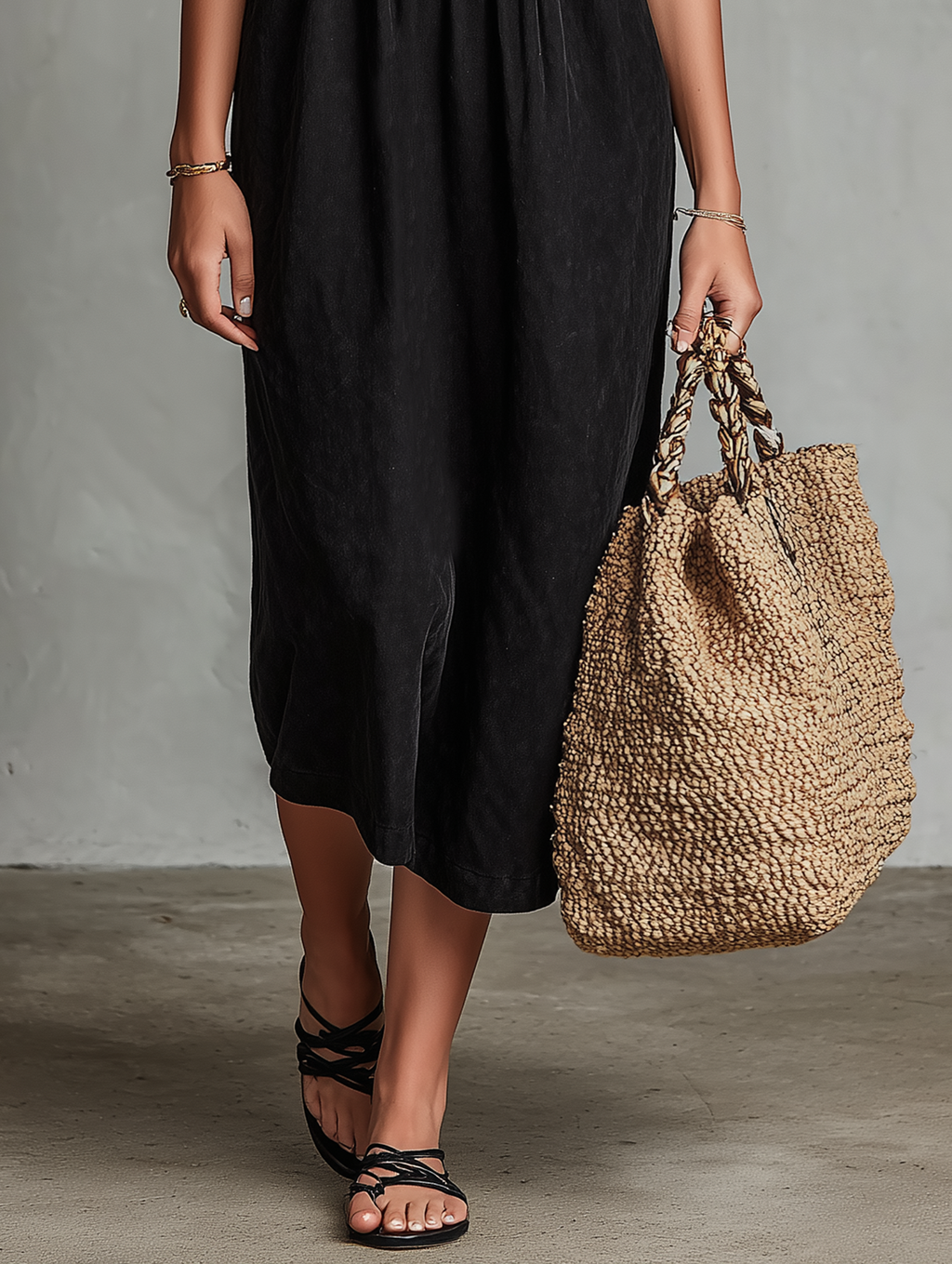 Women's Embroidered Suede Midi Dress - Vacation Style Day to Dinner Look