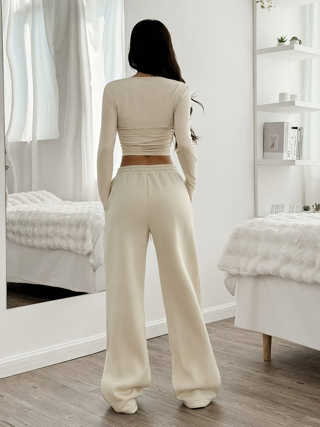 Loungeset | Taille met trekkoord | Comfortabele kleding voor elke dag