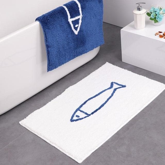 Fish Bath Mat – Soft and Stylish Finish