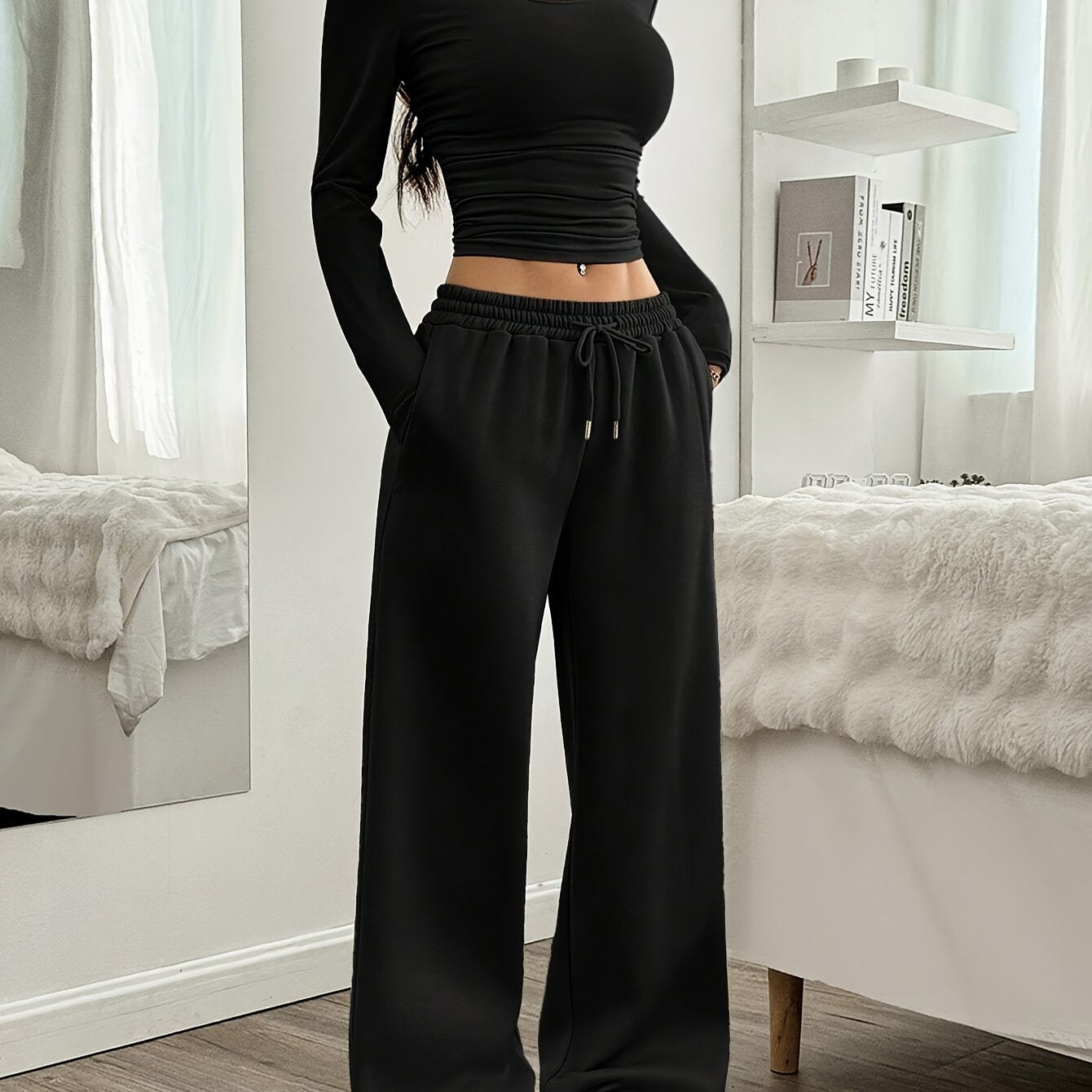Lounge Set | Drawstring Waist | Comfortable Everyday Wear