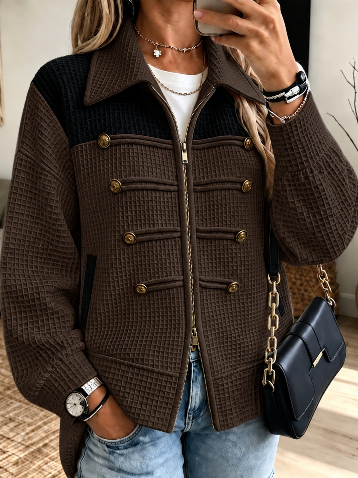 Casual Pocket Jacket - Practical and Modern