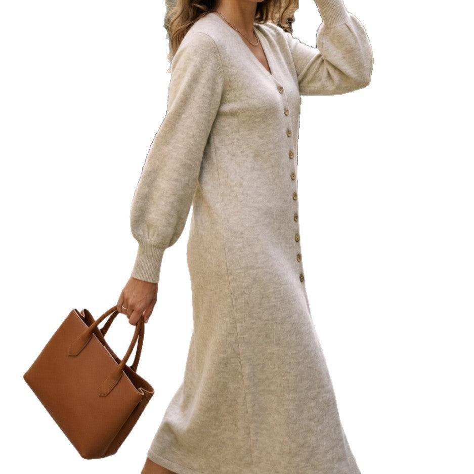 Women’s Knitted Cardigan  – Stylish Cozy Elegant Everyday Wear