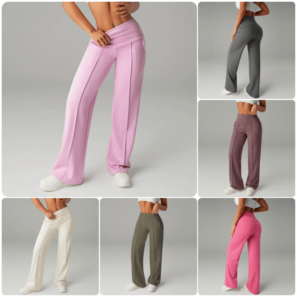 Women's Straight-Leg Trousers – Clean Minimal Everyday Style