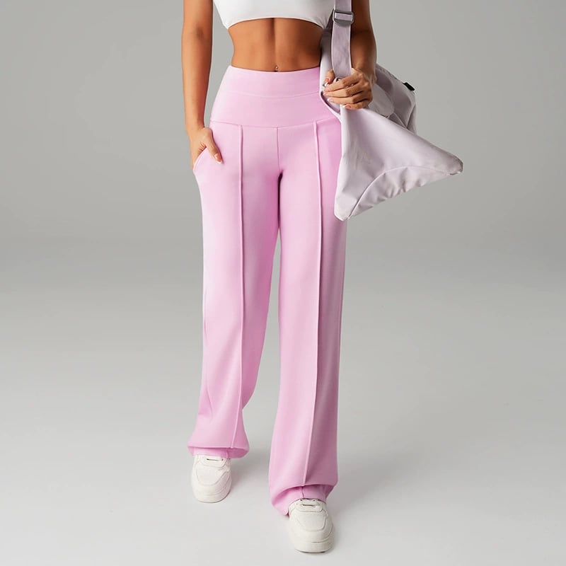 Women's Straight-Leg Trousers – Clean Minimal Everyday Style