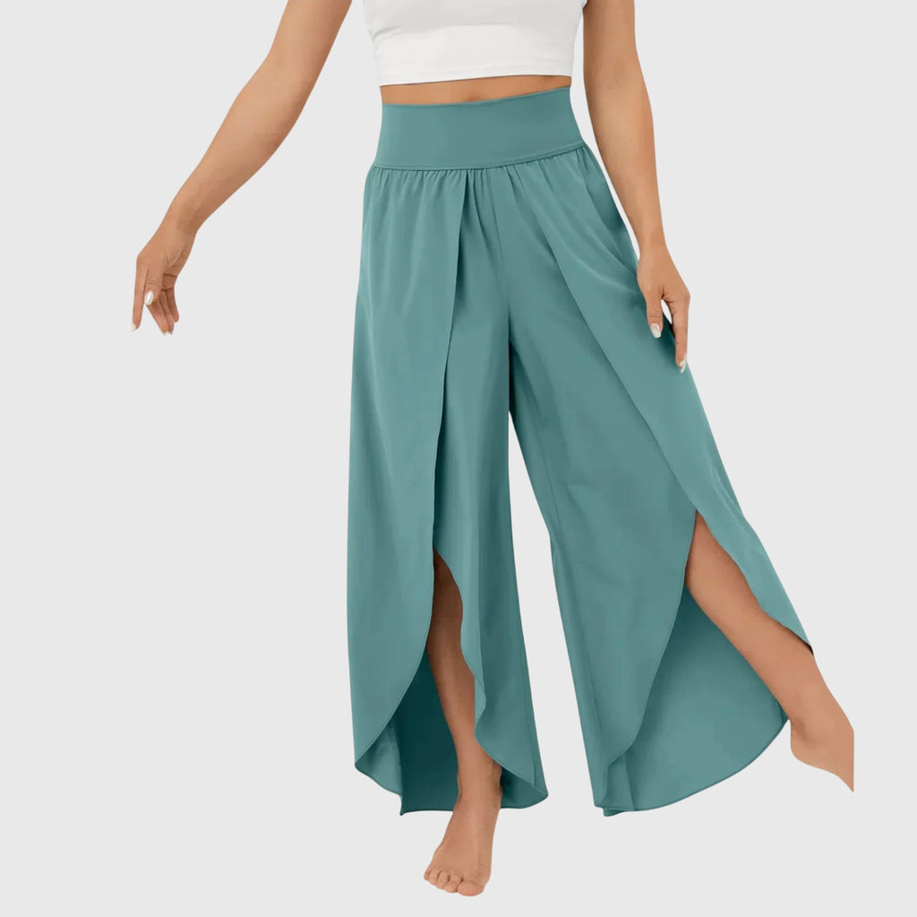 Women's Wide-Leg Summer Pants – Lightweight Relaxed Everyday Style