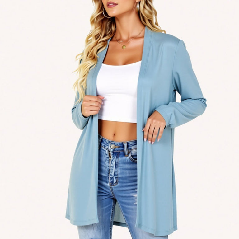 Women's Printed Seasonal Jacket - Lightweight Casual Everyday Layer